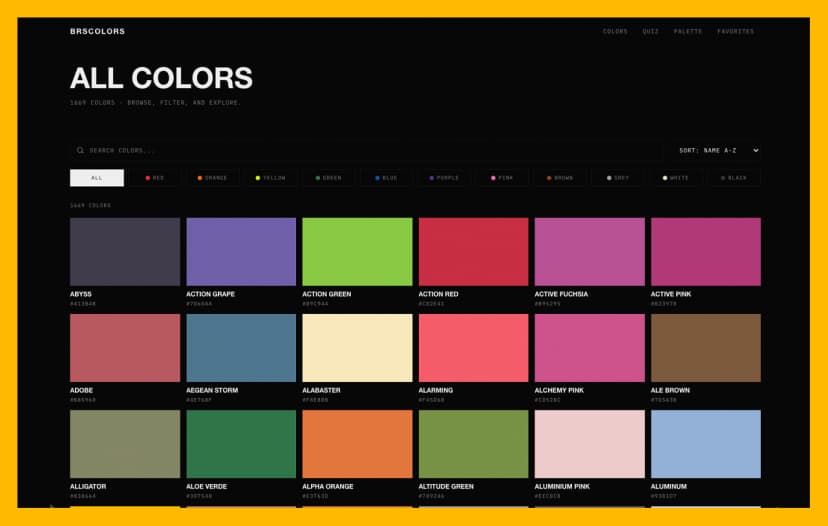 BRS Colors Colors Grid